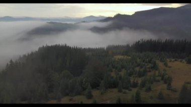 Karpat dağlarında sonbahar