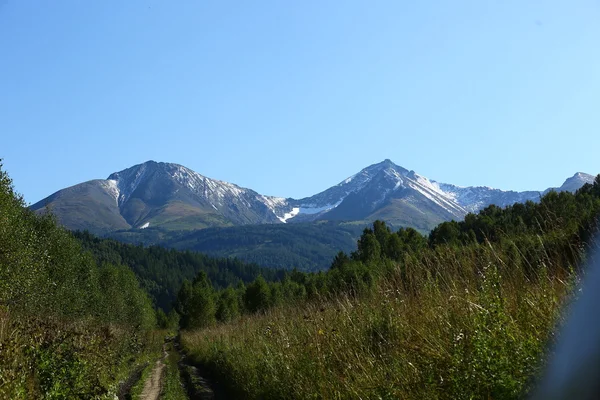 Hory, hory, příroda, divočina, horská krajina, krajina, horské krajiny — Stock fotografie