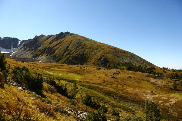 Hory, hory, příroda, divočina, horská krajina, krajina, horské krajiny — Stock fotografie