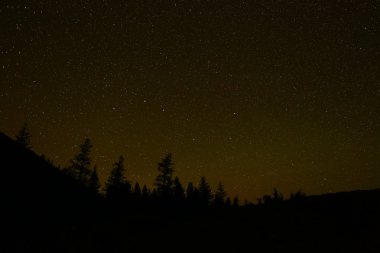 bir yaz gece gökyüzü