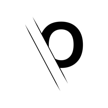 Başlangıç O logo tasarım vektörü Soyut Harf O vektör illüstrasyon logo tasarımı.