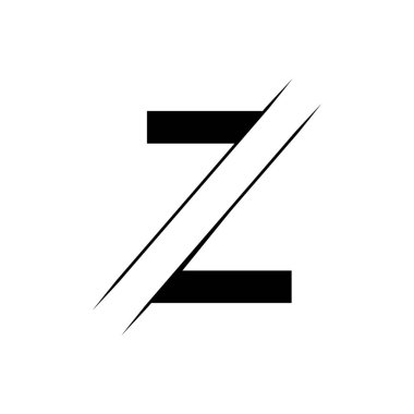 Z logo tasarım vektörü Soyut Harf Z vektör logo tasarımı.