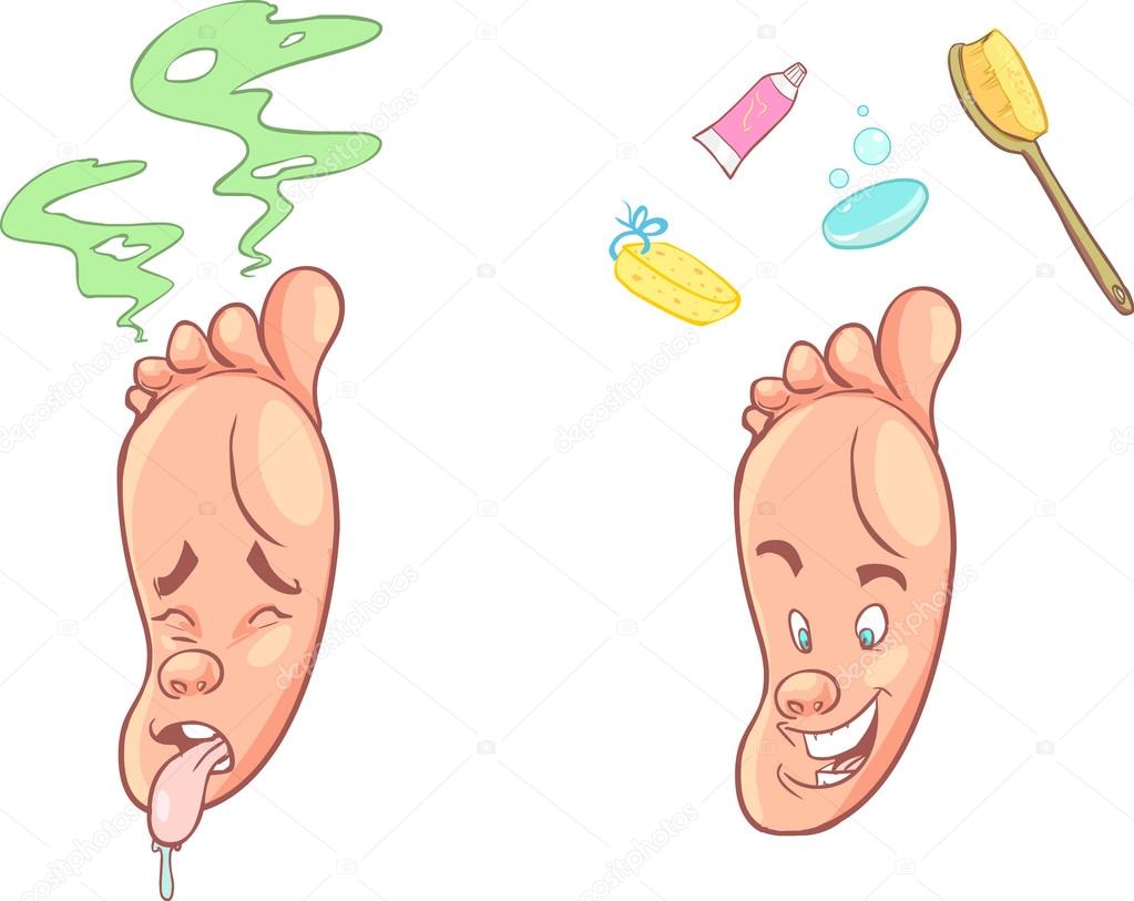 la ilustración vectorial de la salud de los pies 2024