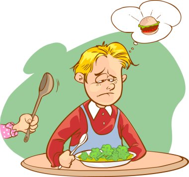 sebze gibi olmayan çocuklar