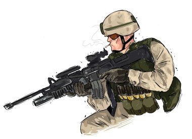Tüfekli asker