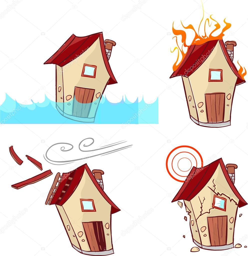vector illustration of a Natural Disasters