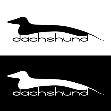 Dachshund Köpek siluet