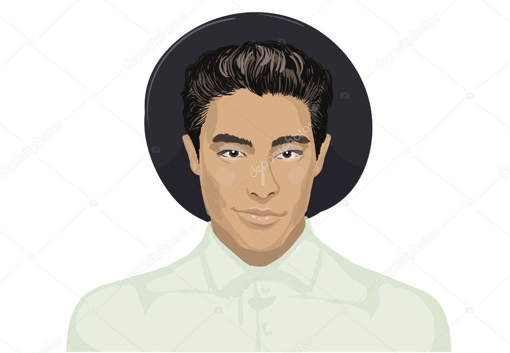 Closeup Young Handsome Man Face Pan Asian Male Portrait Fashionable Stock Vector Image by ©Lystopad5 #96790354 Closeup Young Handsome Man Face Pan Asian Male Portrait Fashionable Stock Vector Image by ©Lystopad5 #96790354