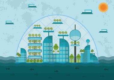 Sea Level Rise Free Vector Eps Cdr Ai Svg Vector Illustration Graphic Art