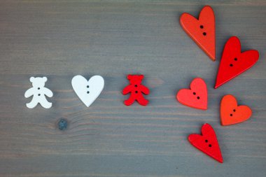 Kartpostal Sevgiliye için.