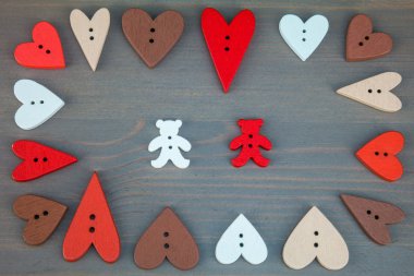 Kartpostal Sevgiliye için.