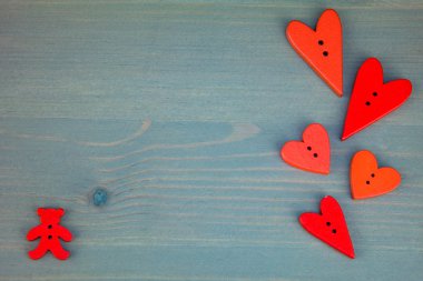 Kartpostal Sevgiliye için.