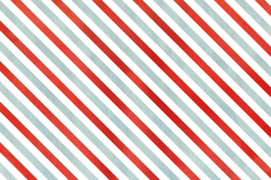 Suluboya kırmızı ve mavi çizgili arka plan.