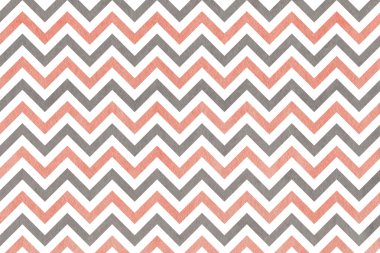 Sulu boya pembe ve Gri çizgili arka plan, chevron.