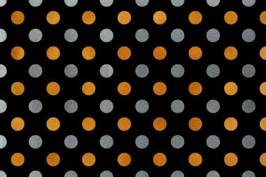 Altın ve gümüş doku el ile soyut desen boyalı. 