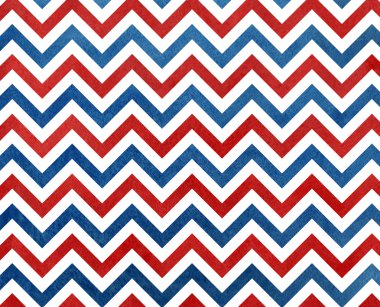 Sulu Boya koyu mavi ve kırmızı çizgili arka plan, chevron.