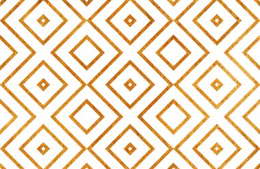 Geometrik altın desen.