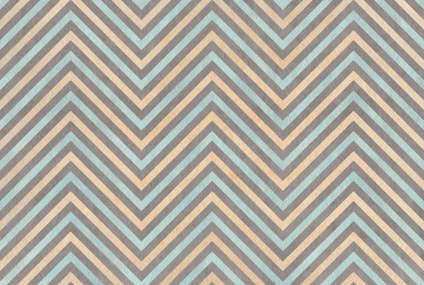 Watercolor beige, gray and blue stripes background, chevron. — Stock Photo, Image