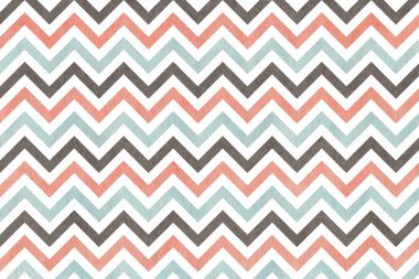 Suluboya pembe, mavi ve gri çizgili arka plan, chevron.