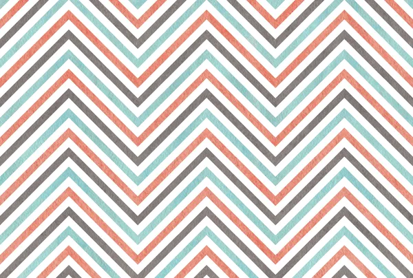 Watercolor pink, blue and grey stripes background, chevron. — Stock Photo, Image