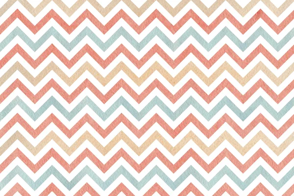 Acuarela rosa, beige y azul fondo rayas, chevron . — Foto de Stock