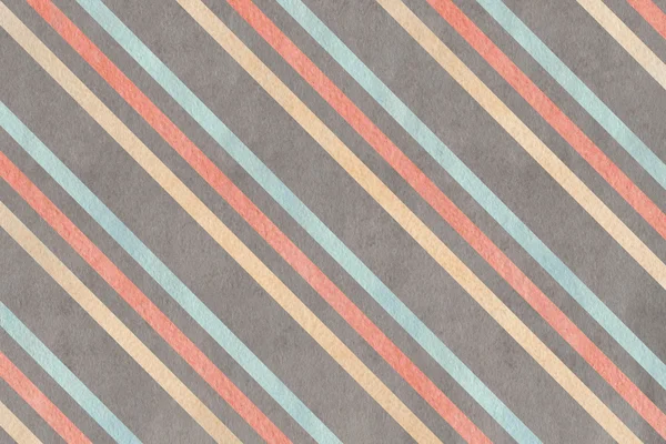 Watercolor gray, pink, beige and blue striped background. — Stock Photo, Image