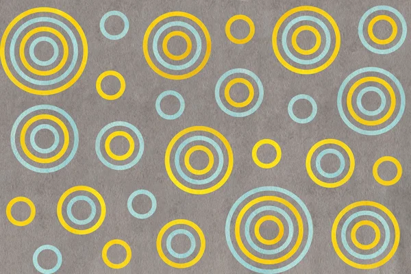 Watercolor circles pattern.