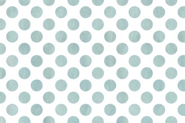 Suluboya polka dot mavi arka plan.