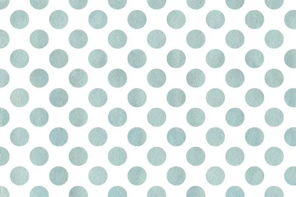 Watercolor blue polka dot background. — Stock Photo, Image