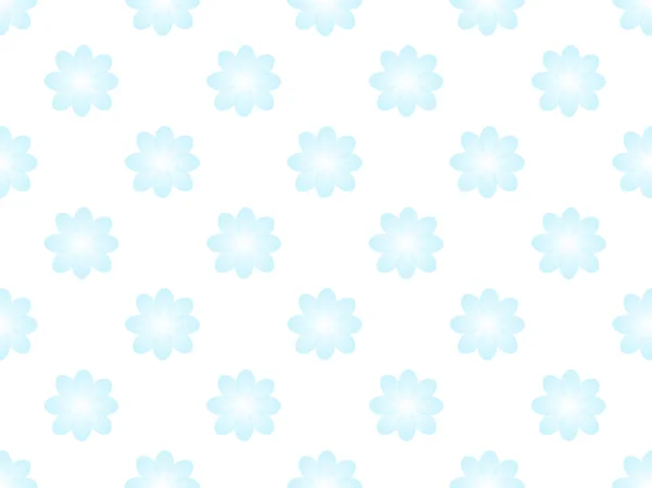 Blumenmuster auf weißem Hintergrund. — Stockfoto