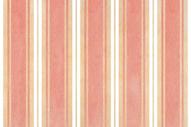 Sulu Boya bej ve pembe çizgili arka plan