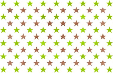 Suluboya yıldız desen.