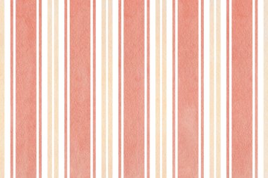Sulu Boya bej ve pembe çizgili arka plan