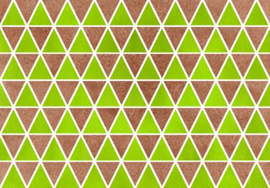 suluboya üçgen desen.