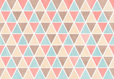 suluboya üçgen desen.