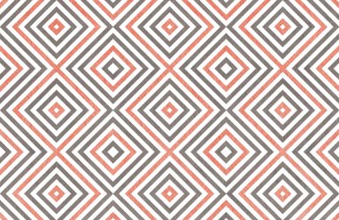 Pembe ve gri renklerde geometrik desen.