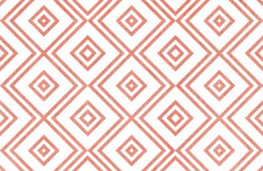 Pembe renkli geometrik desen.