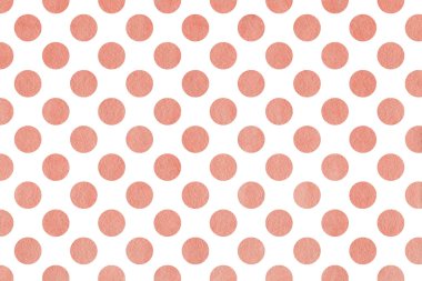 Sulu boya pembe polka dot arka plan.