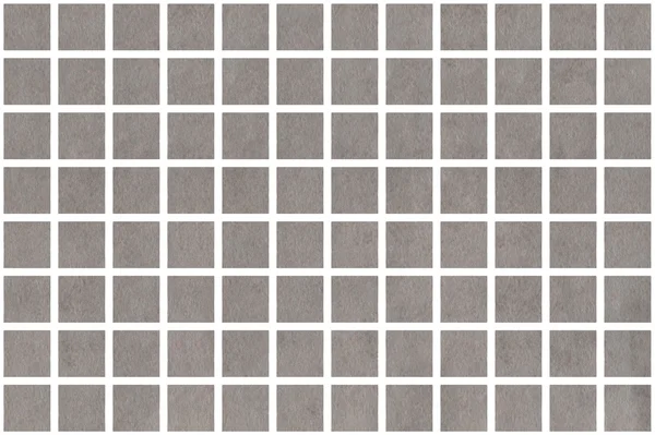 Akvarel, šedé čtverce — Stock fotografie