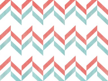 Sulu Boya çizgili arka plan, chevron.