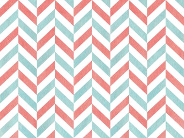 Sulu Boya çizgili arka plan, chevron.