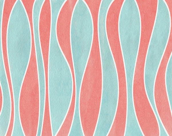 Watercolor striped background. — Stock Photo, Image