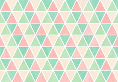 suluboya üçgen desen.