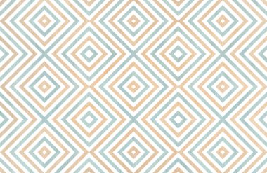 Mavi ve bej renklerde geometrik desen.