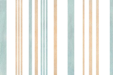 Sulu Boya bej ve mavi çizgili arka plan.