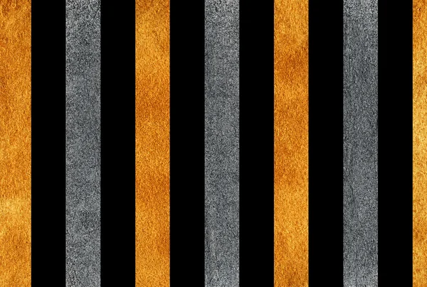 Golden and silver striped background. — Stock Photo, Image