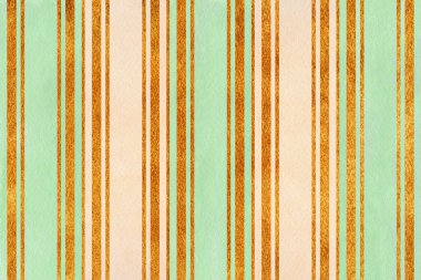 Sulu Boya bej, nane ve Altın çizgili arka plan