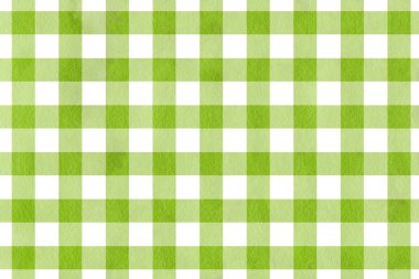 Green checked texture. clipart
