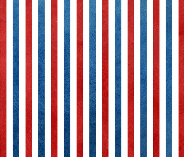 Watercolor dark blue and red striped background. — Stock Photo, Image
