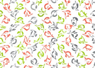 suluboya soyut desen.